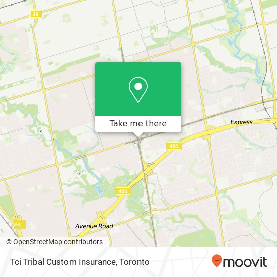 Tci Tribal Custom Insurance map