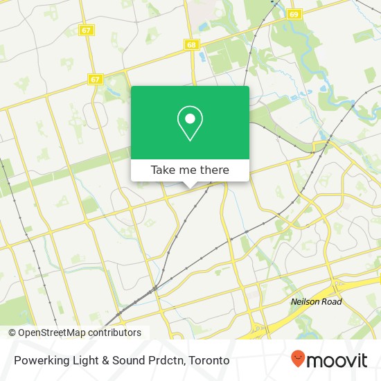 Powerking Light & Sound Prdctn map