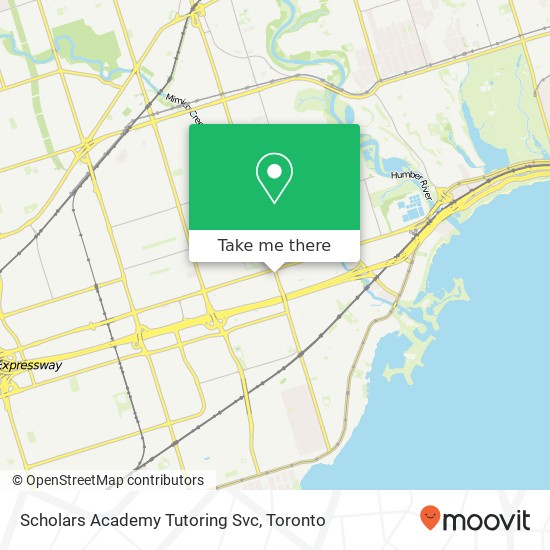 Scholars Academy Tutoring Svc map