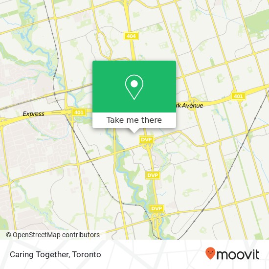 Caring Together map