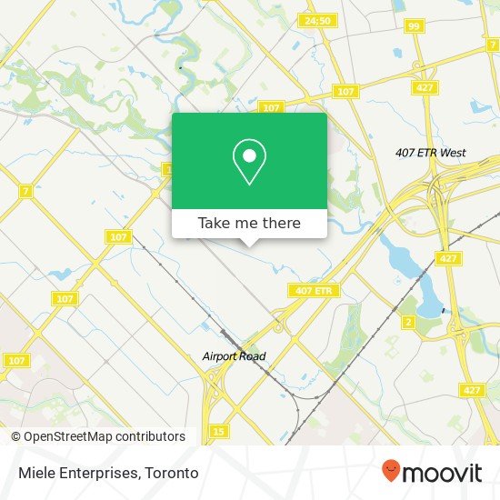 Miele Enterprises map
