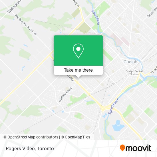 Rogers Video map