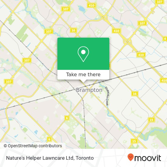 Nature's Helper Lawncare Ltd map