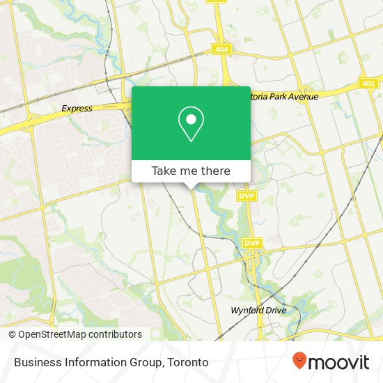 Business Information Group map