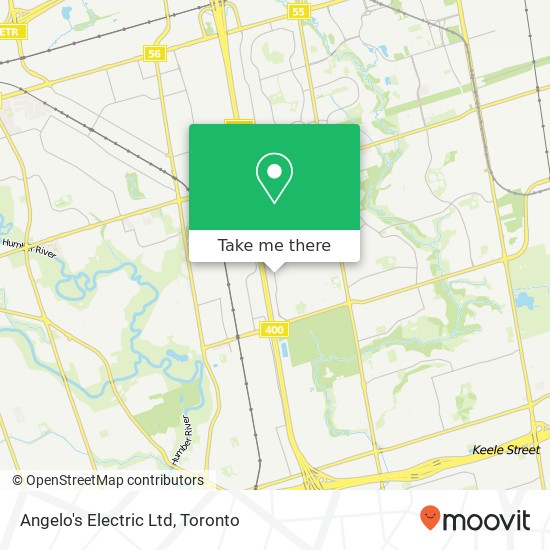 Angelo's Electric Ltd map