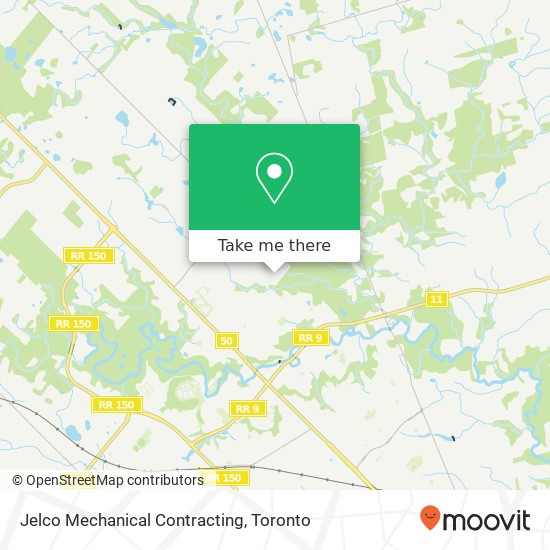 Jelco Mechanical Contracting map