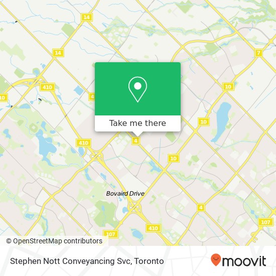 Stephen Nott Conveyancing Svc map