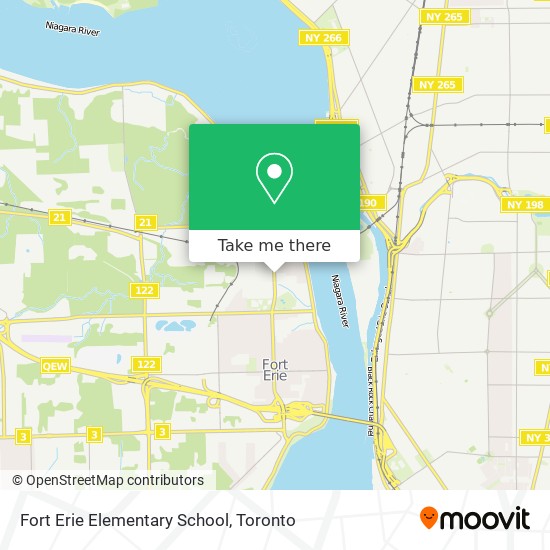 Fort Erie Elementary School map