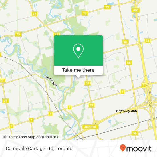 Carnevale Cartage Ltd map