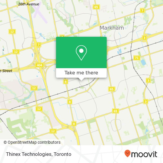 Thinex Technologies map