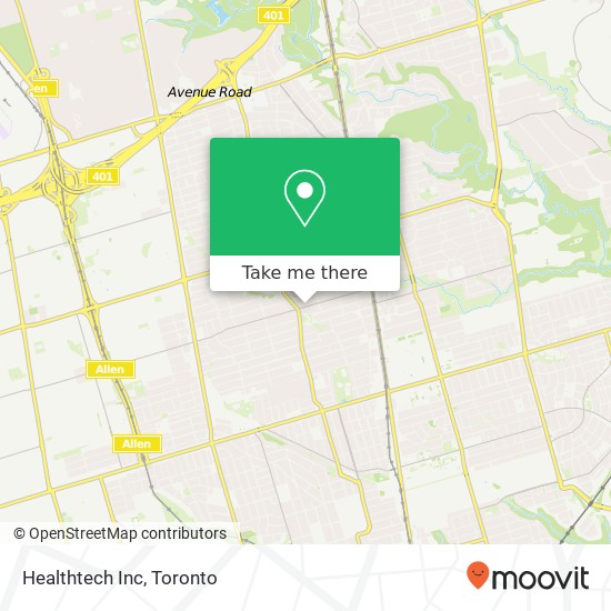 Healthtech Inc map