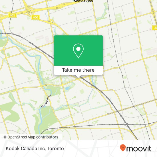 Kodak Canada Inc map