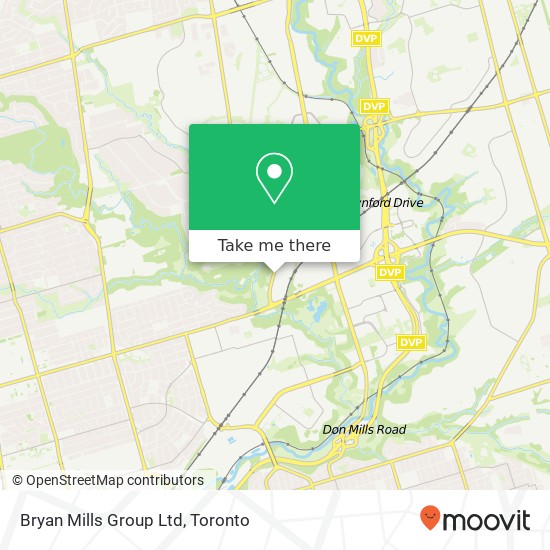 Bryan Mills Group Ltd map