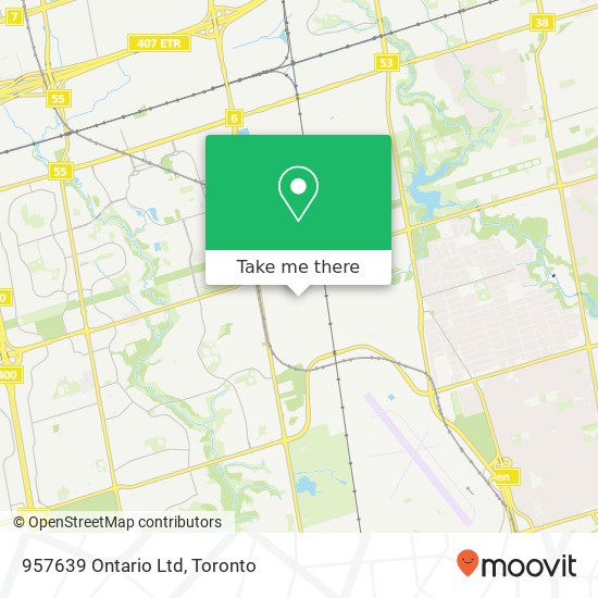 957639 Ontario Ltd map
