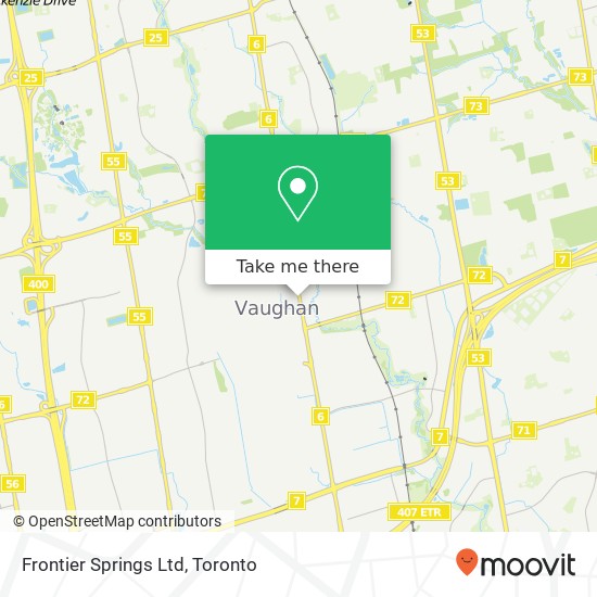 Frontier Springs Ltd map