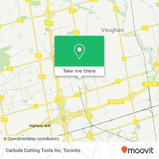 Carbide Cutting Tools Inc map