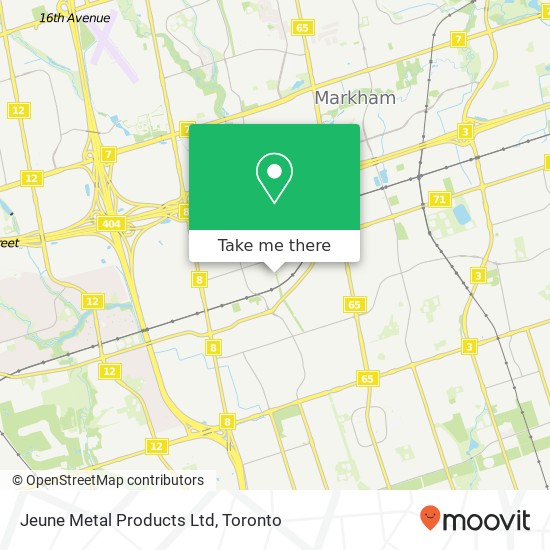 Jeune Metal Products Ltd map