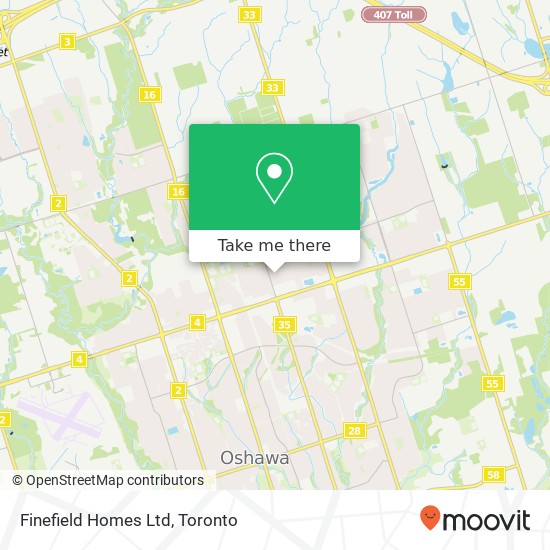 Finefield Homes Ltd map