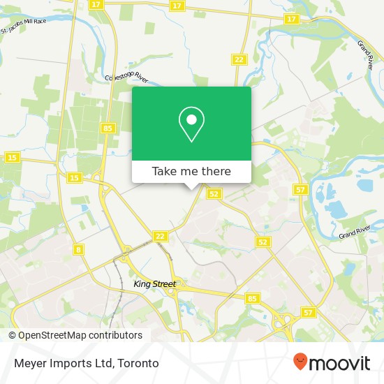 Meyer Imports Ltd map