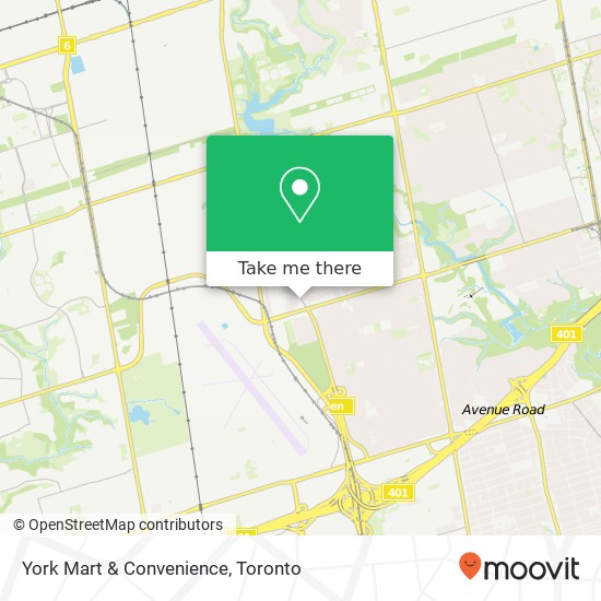 York Mart & Convenience plan