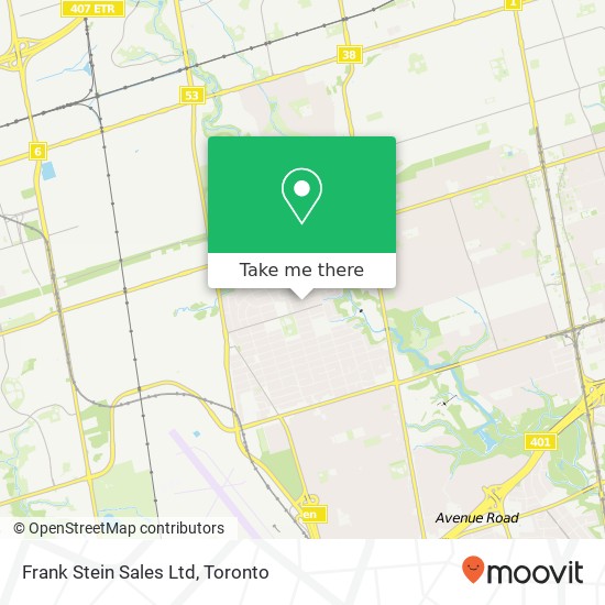 Frank Stein Sales Ltd map