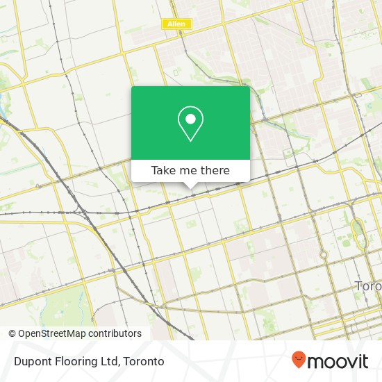 Dupont Flooring Ltd map