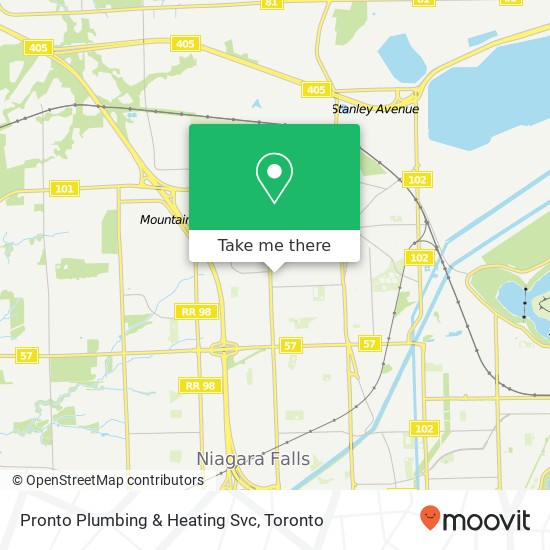 Pronto Plumbing & Heating Svc plan