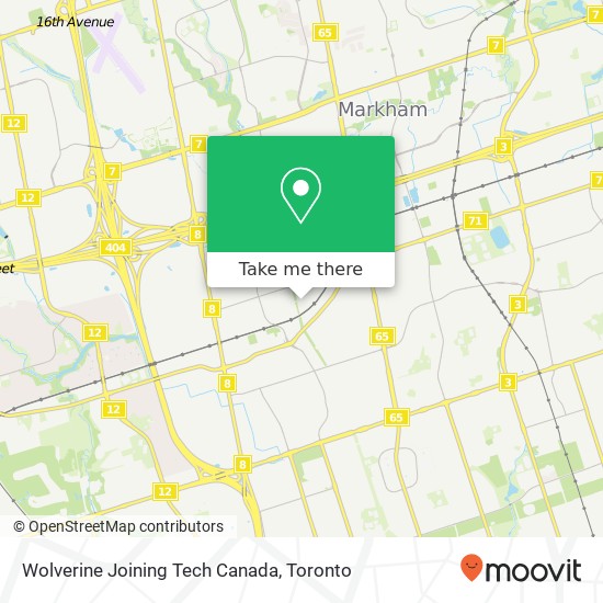 Wolverine Joining Tech Canada map