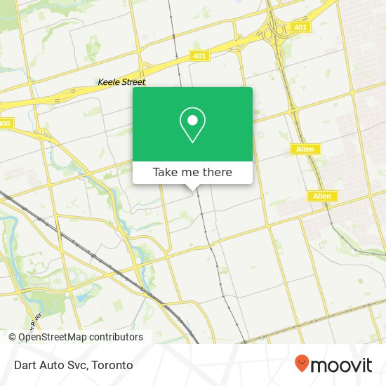 Dart Auto Svc map