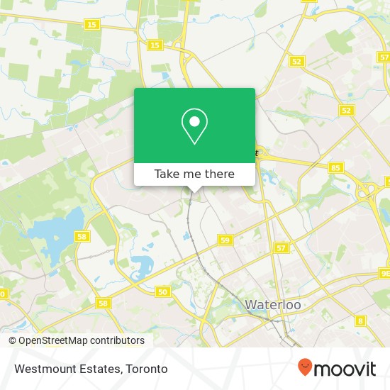 Westmount Estates map