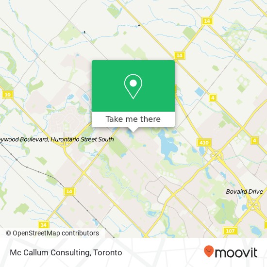 Mc Callum Consulting map