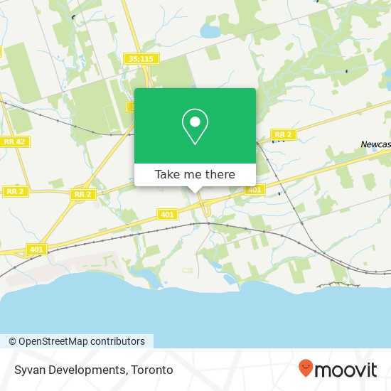 Syvan Developments map