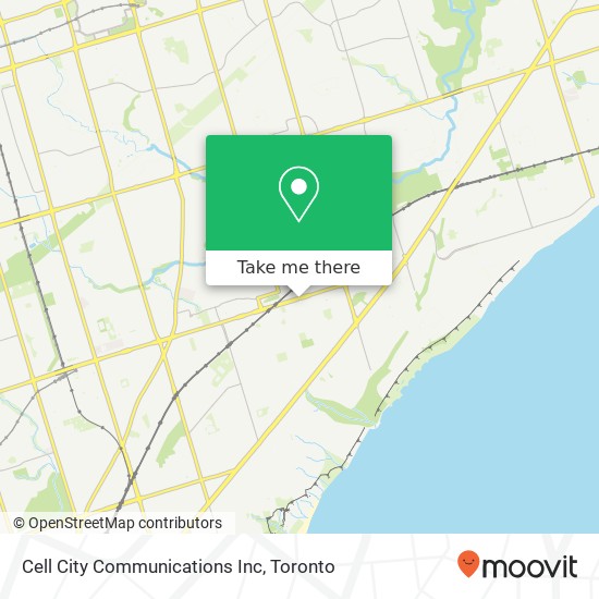 Cell City Communications Inc map