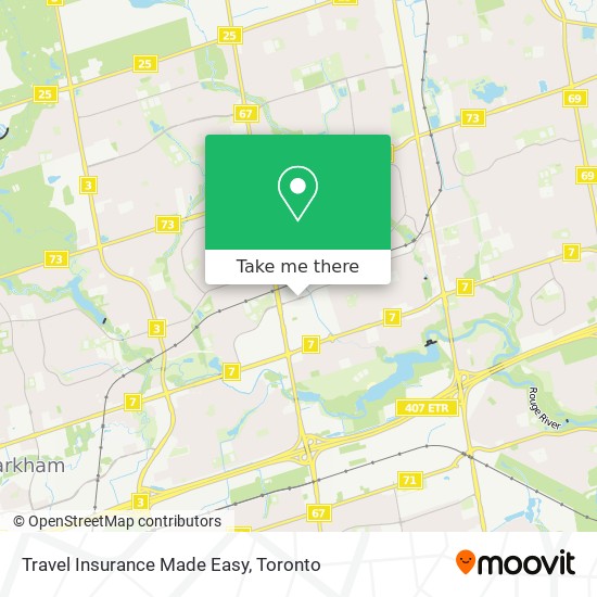 Travel Insurance Made Easy map