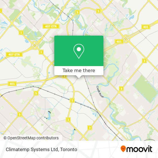 Climatemp Systems Ltd map