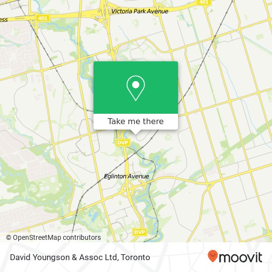 David Youngson & Assoc Ltd map