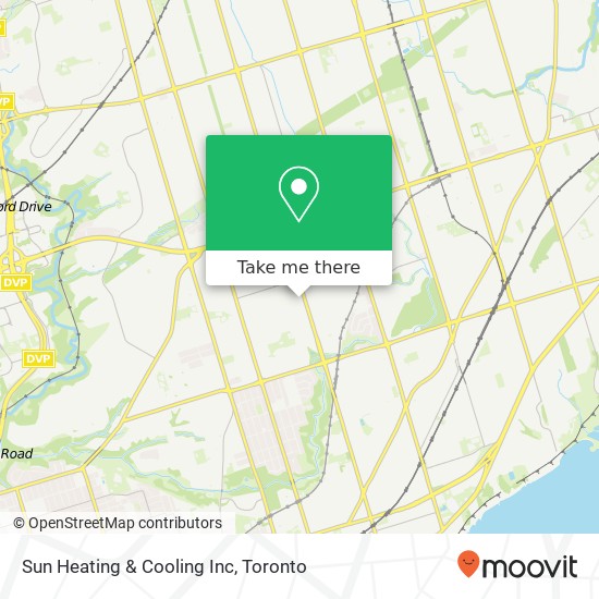 Sun Heating & Cooling Inc map