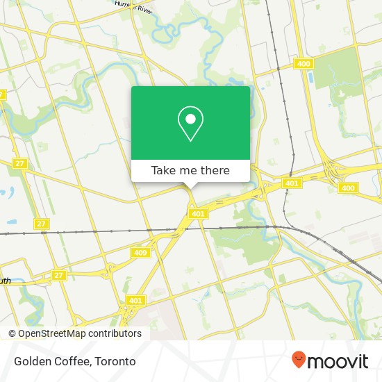 Golden Coffee map