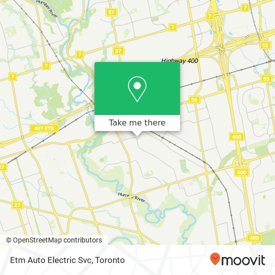 Etm Auto Electric Svc map