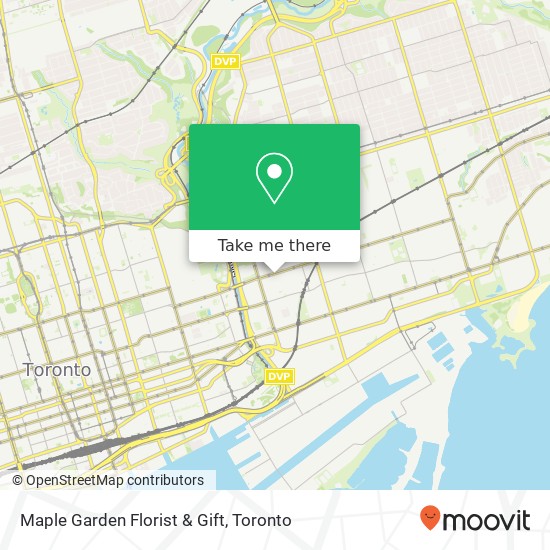 Maple Garden Florist & Gift map