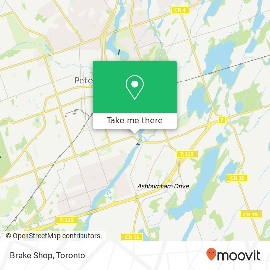 Brake Shop map