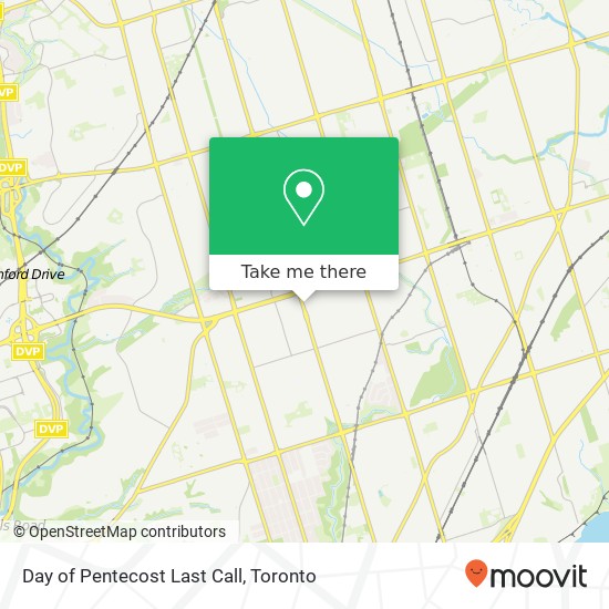 Day of Pentecost Last Call map