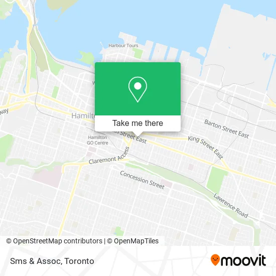 Sms & Assoc map