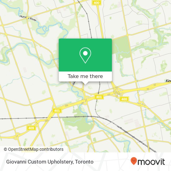 Giovanni Custom Upholstery map