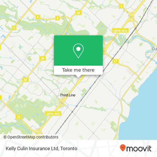 Kelly Culin Insurance Ltd map