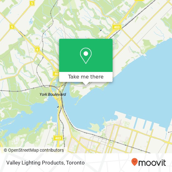 Valley Lighting Products map