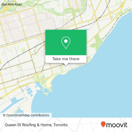 Queen St Roofing & Home map