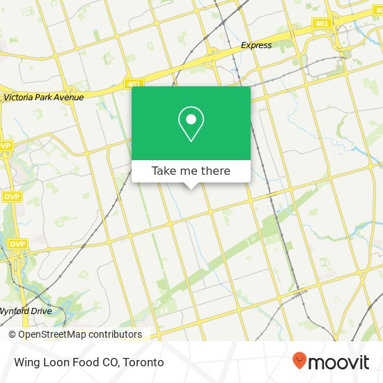 Wing Loon Food CO map