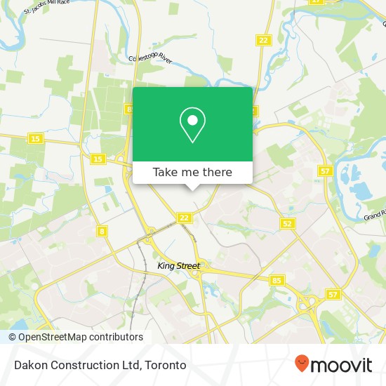 Dakon Construction Ltd map