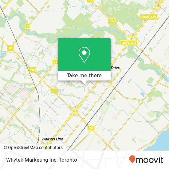 Whytek Marketing Inc map